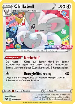 Karte Chillabell aus SCSC Promokarten, Nummer SWSH009/307