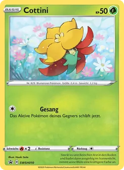 Karte Cottini aus SCSC Promokarten, Nummer SWSH010/307