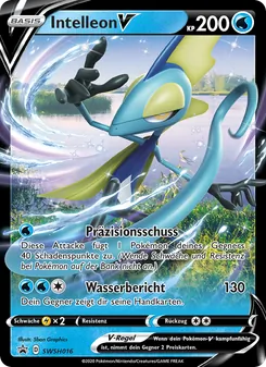 Karte Intelleon V aus SCSC Promokarten, Nummer SWSH016/307