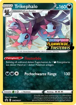 Karte Trikephalo aus SCSC Promokarten, Nummer SWSH037/307