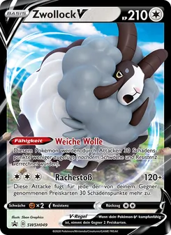 Karte Zwollock V aus SCSC Promokarten, Nummer SWSH049/307