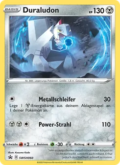Karte Duraludon aus SCSC Promokarten, Nummer SWSH060/307