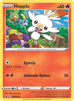 Karte Hopplo aus SCSC Promokarten, Nummer SWSH071/307