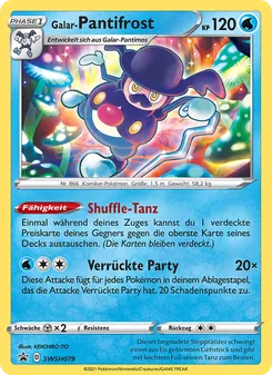Karte Galar-Pantifrost aus SCSC Promokarten, Nummer SWSH079/307