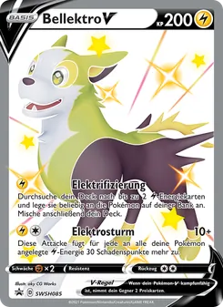 Karte Bellektro V aus SCSC Promokarten, Nummer SWSH085/307