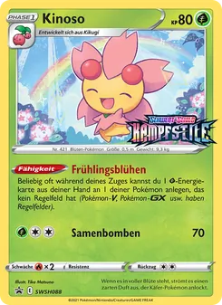 Karte Kinoso aus SCSC Promokarten, Nummer SWSH088/307