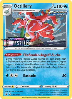 Karte Octillery aus SCSC Promokarten, Nummer SWSH089/307