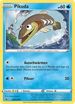 Karte Pikuda aus SCSC Promokarten, Nummer SWSH093/307