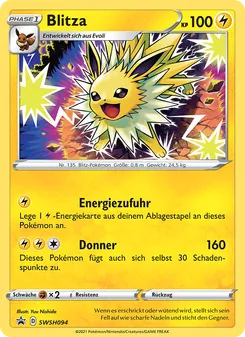 Karte Blitza aus SCSC Promokarten, Nummer SWSH094/307