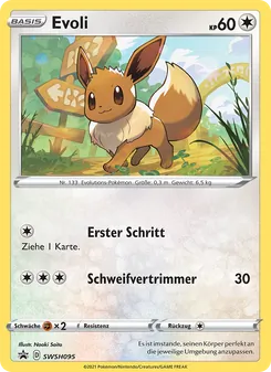 Karte Evoli aus SCSC Promokarten, Nummer SWSH095/307
