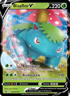 Karte Bisaflor V aus SCSC Promokarten, Nummer SWSH100/307
