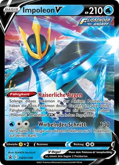 Karte Impoleon V aus SCSC Promokarten, Nummer SWSH108/307