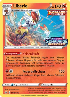Karte Liberlo aus SCSC Promokarten, Nummer SWSH112/307