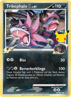 Karte Trikephalo C aus SCSC Promokarten, Nummer SWSH138/307