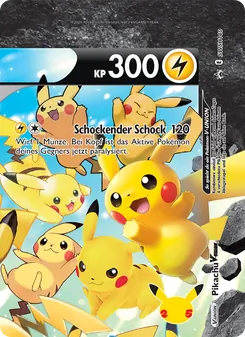 Karte Pikachu V-UNION aus SCSC Promokarten, Nummer SWSH140/307