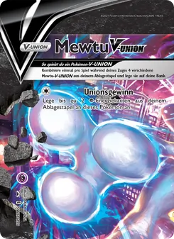 Karte Mewtu V-UNION aus SCSC Promokarten, Nummer SWSH159/307