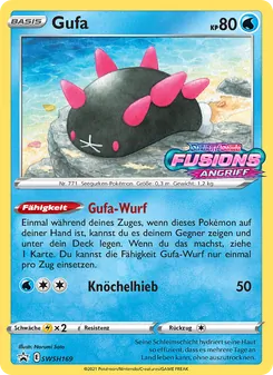 Karte Gufa aus SCSC Promokarten, Nummer SWSH169/307