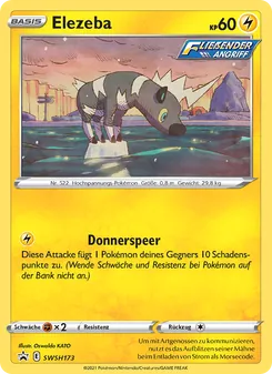 Karte Elezeba aus SCSC Promokarten, Nummer SWSH173/307