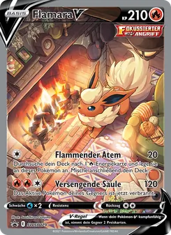 Karte Flamara V aus SCSC Promokarten, Nummer SWSH179/307