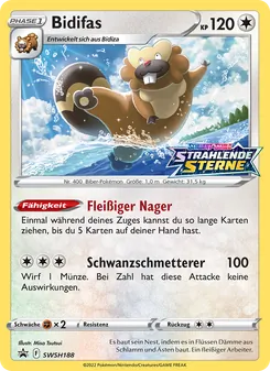 Karte Bidifas aus SCSC Promokarten, Nummer SWSH188/307
