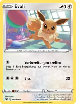 Karte Evoli aus SCSC Promokarten, Nummer SWSH212/307