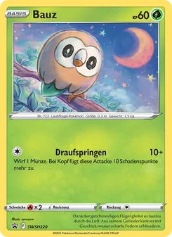 Karte Bauz aus SCSC Promokarten, Nummer SWSH220/307