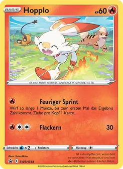 Karte Hopplo aus SCSC Promokarten, Nummer SWSH244/307