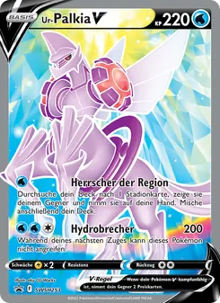 Karte Ur-Palkia V aus SCSC Promokarten, Nummer SWSH253/307