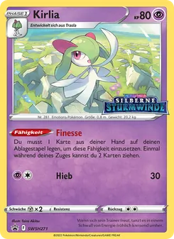 Karte Kirlia aus SCSC Promokarten, Nummer SWSH271/307