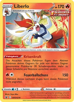 Karte Liberlo aus SCSC Promokarten, Nummer SWSH278/307