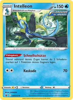 Karte Intelleon aus SCSC Promokarten, Nummer SWSH279/307