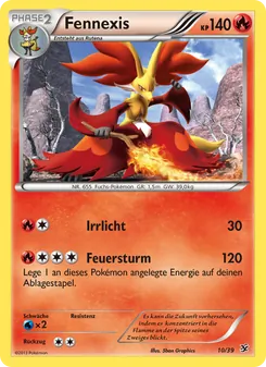 Karte Fennexis aus Willkommen in Kalos, Nummer 10/39
