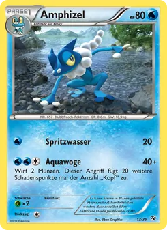 Karte Amphizel aus Willkommen in Kalos, Nummer 13/39