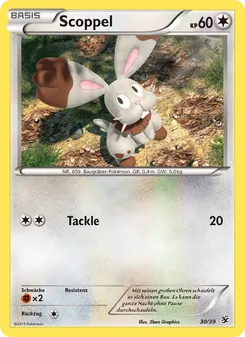 Karte Scoppel aus Willkommen in Kalos, Nummer 30/39