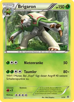 Karte Brigaron aus Willkommen in Kalos, Nummer 5/39