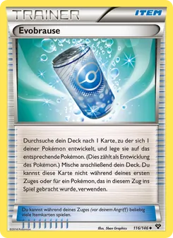Karte Evobrause aus XY, Nummer 116/146