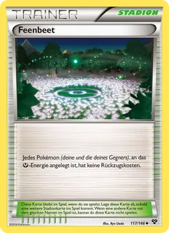 Karte Feenbeet aus XY, Nummer 117/146