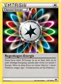 Karte Regenbogen-Energie aus XY, Nummer 131/146