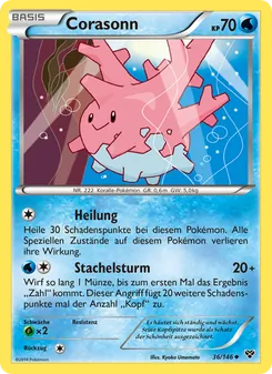 Karte Corasonn aus XY, Nummer 36/146