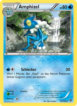 Karte Amphizel aus XY, Nummer 40/146