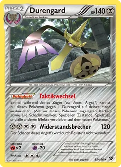 Karte Durengard aus XY, Nummer 85/146