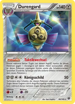 Karte Durengard aus XY, Nummer 86/146