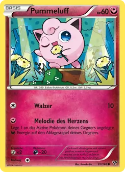 Karte Pummeluff aus XY, Nummer 87/146