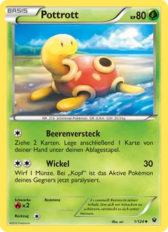 Karte Pottrott aus Schicksalsschmiede, Nummer 1/124