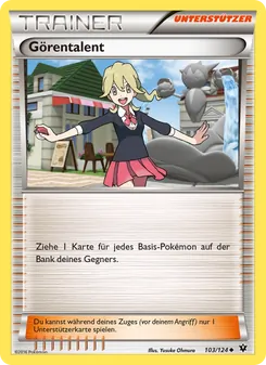 Karte Görentalent aus Schicksalsschmiede, Nummer 103/124