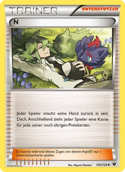 Karte N aus Schicksalsschmiede, Nummer 105/124