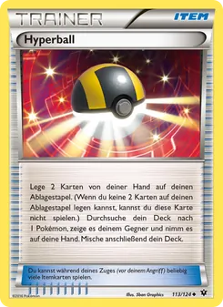 Karte Hyperball aus Schicksalsschmiede, Nummer 113/124