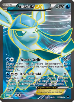 Karte Glaziola EX aus Schicksalsschmiede, Nummer 116/124