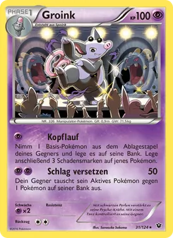 Karte Groink aus Schicksalsschmiede, Nummer 31/124