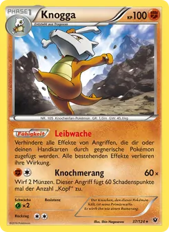 Karte Knogga aus Schicksalsschmiede, Nummer 37/124